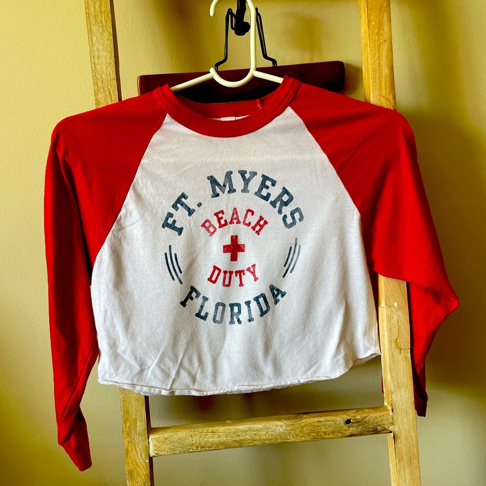 Long Sleeve Crop Top